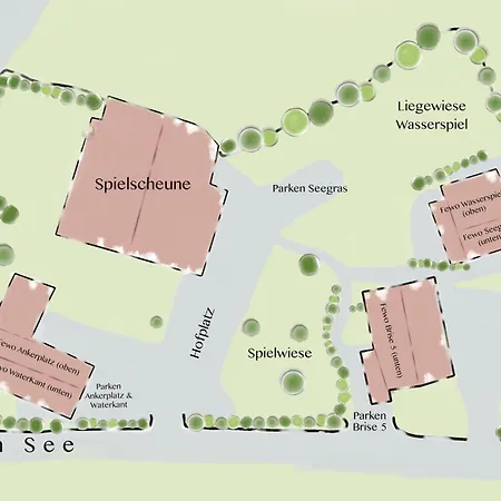 Waterkant Direkt Am Wittensee, Mit Spielscheune דירה *