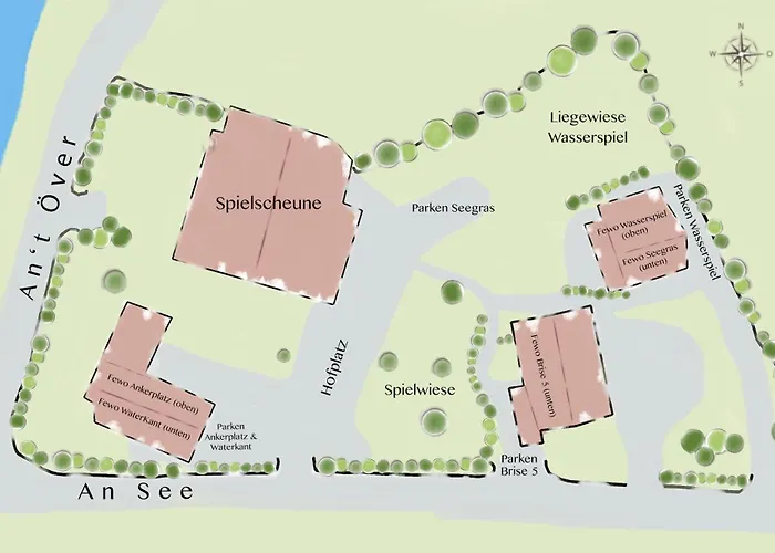 Waterkant Direkt Am Wittensee, Mit Spielscheune Appartement *